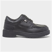 Koi Kidz Playful Trek Kids Black School Shoe (Click For Details)