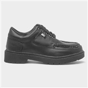 Koi Kidz Playful Trek Kids Black School Shoe (Click For Details)