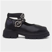 Koi Kidz Lovebug Meadow Girls Black Shoe (Click For Details)