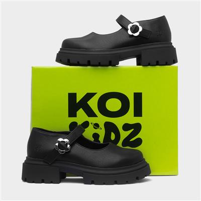 Flutter Jump Flower Girls Mary Jane Shoe