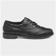 Lilley Girls Lace Up Brogue Shoe in Black (Click For Details)