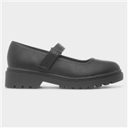 Little Diva Gianna Girls Black Easy Fasten Shoe (Click For Details)
