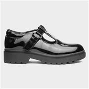 Little Diva Carly Girls Black Patent School Shoe (Click For Details)