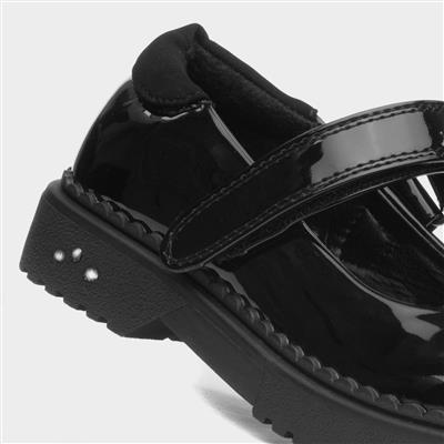 Carmen Girls Light Up School Shoe