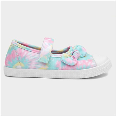 Claudia Girls Multi Tie-Dye Canvas