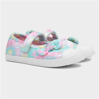 Claudia Girls Multi Tie-Dye Canvas
