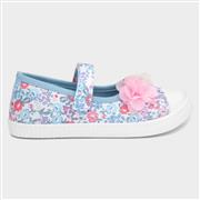 Walkright Girls Multicoloured Floral Canvas (Click For Details)