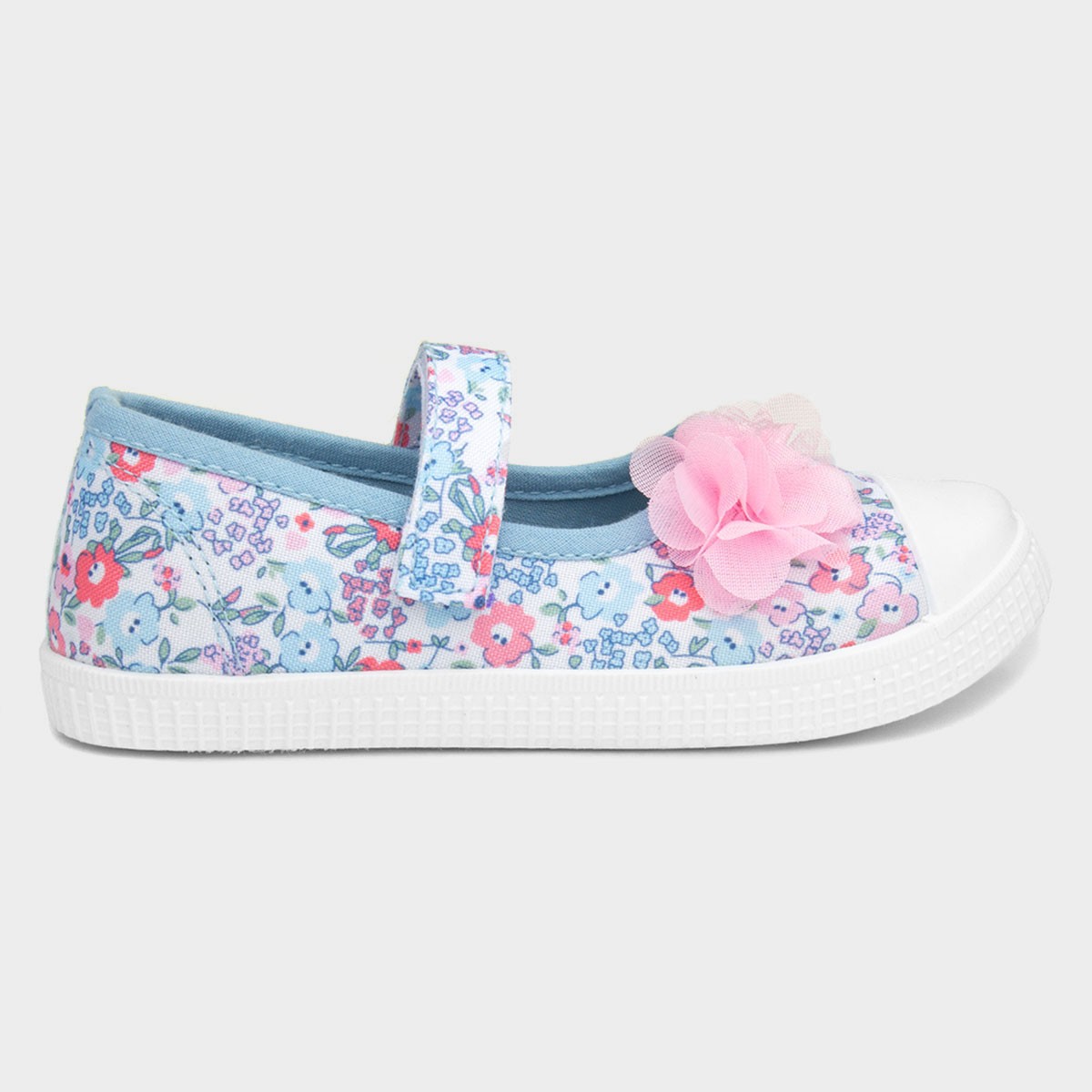 Girls Multicoloured Floral Canvas