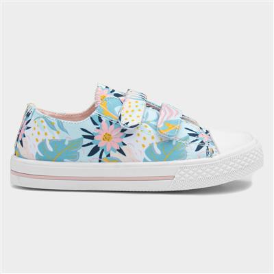 Kids Tropical Print Easy Fasten Canvas