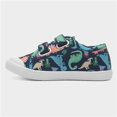 Lyle Boys Multi Dinosaur Canvas