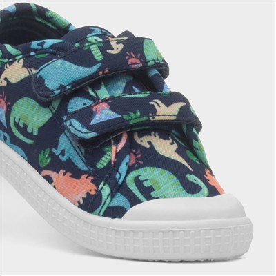 Lyle Boys Multi Dinosaur Canvas