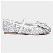 Lilley Sparkle Girls Silver Ballerina (Click For Details)