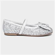 Lilley Sparkle Girls Silver Ballerina (Click For Details)