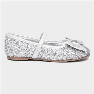 Girls Silver Ballerina