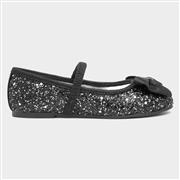 Lilley Sparkle Louisa Girls Black Ballerina (Click For Details)