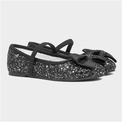 Girls Black Ballerina