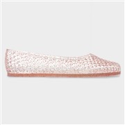 Lilley Gianna Girls Pink Glitter Jelly Ballerina (Click For Details)