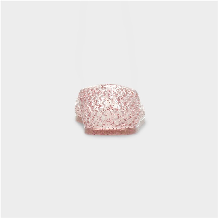 Gianna Girls Pink Glitter Jelly Ballerina