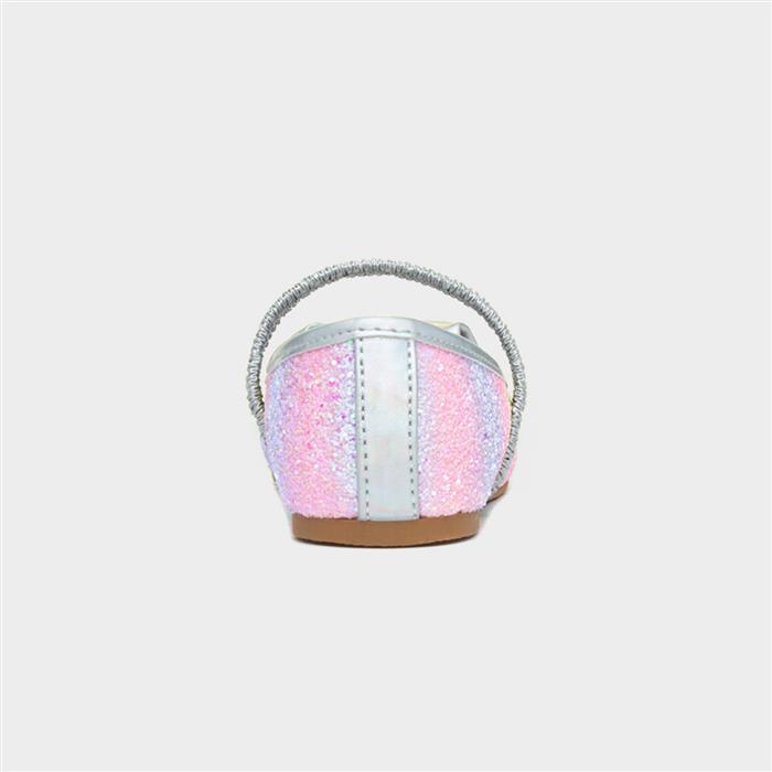 Girl's Multi Slip On Ballerina Shoe
