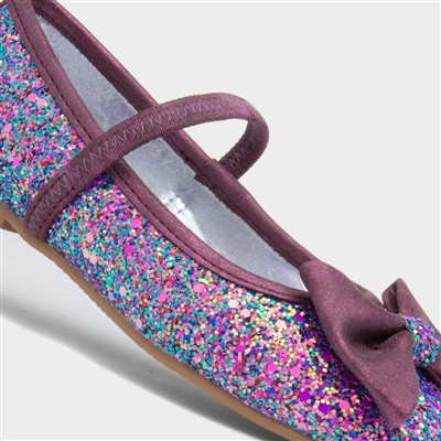 Girls Purple Ballerina