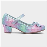 Lilley Sparkle Girls Multi Glitter Heel (Click For Details)