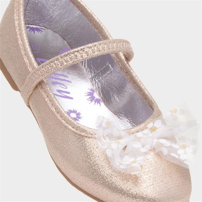 Girls Gold Ballerina