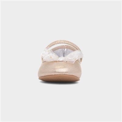 Flossie Girls Gold Ballerina