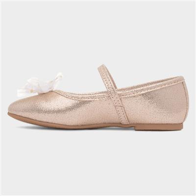 Flossie Girls Gold Ballerina