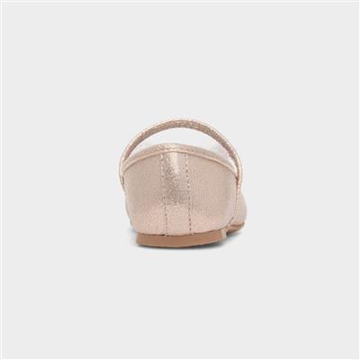 Flossie Girls Gold Ballerina