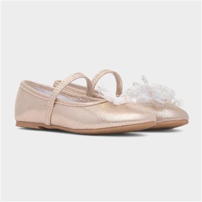 Flossie Girls Gold Ballerina