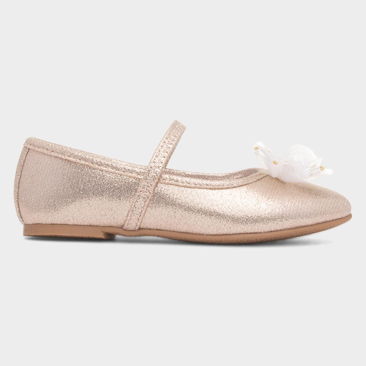 Flossie Girls Gold Ballerina