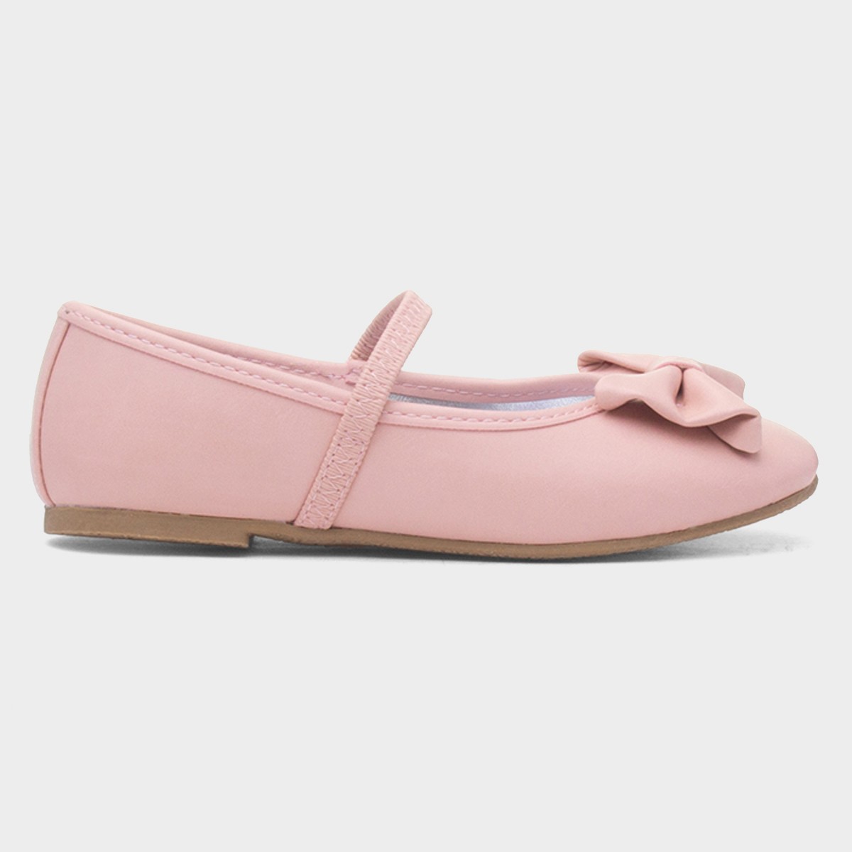 Girls Pink Bow Ballerina