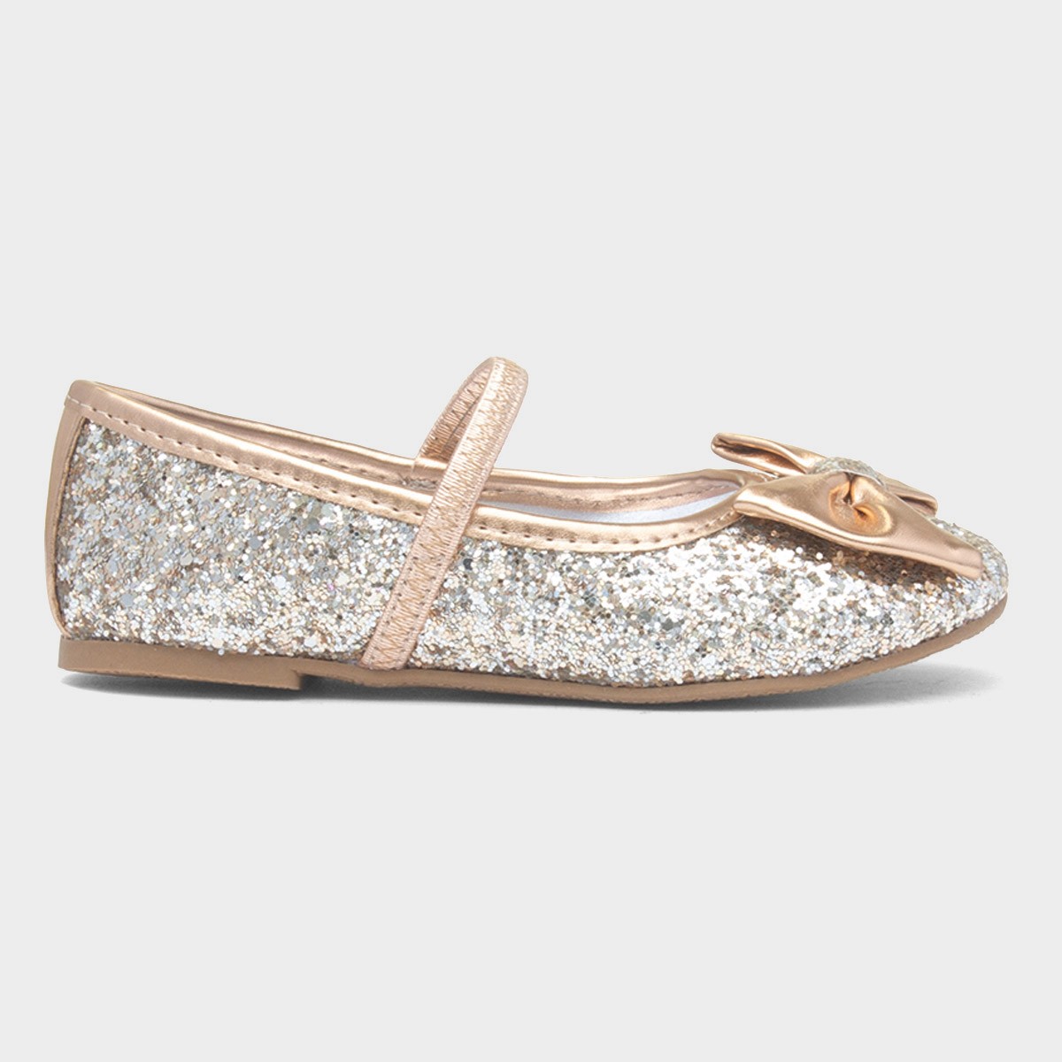 Louisa Girls Gold Ballerina