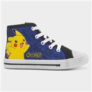 Pokémon Kids Navy Hi Top Canvas (Click For Details)