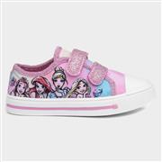 Disney Princess Girls Easy Fasten Canvas Shoe (Click For Details)