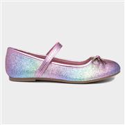 Buckle My Shoe Fifi Girls Multi Ballerina Shoe (Click For Details)