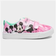 Mickey Mouse Kids Pink Canvas Shoe (Click For Details)