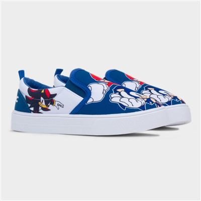Kids Multi Slip On Low Canvas