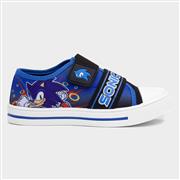 Sonic The Hedgehog Ringo Kids Blue Canvas Shoe (Click For Details)