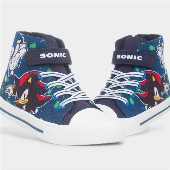 Alva Kids Multi Hi Top Canvas