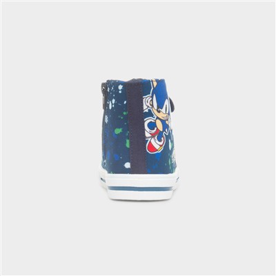 Alva Kids Multi Hi Top Canvas