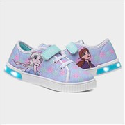 Disney Frozen Kids Blue Light Up Canvas (Click For Details)