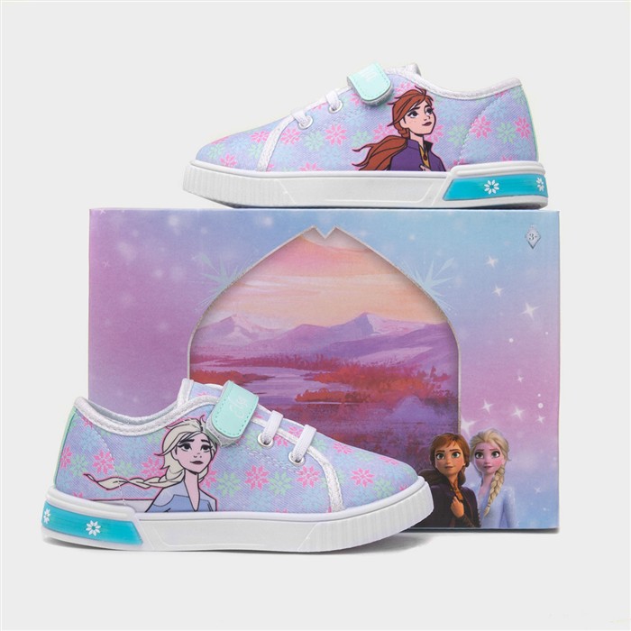 Kids Blue Character Light Up Canvas