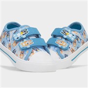 Bluey Aldo Kids Blue Easy Fasten Toe Bump Canvas (Click For Details)