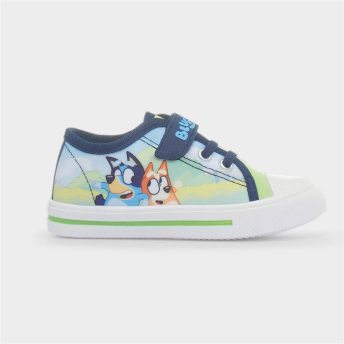 Kids Green Easy Fasten Canvas