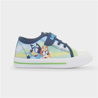 Kids Green Easy Fasten Canvas