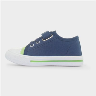 Kids Green Easy Fasten Canvas