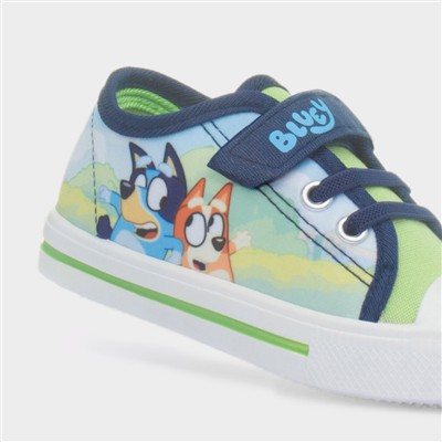 Kids Green Easy Fasten Canvas