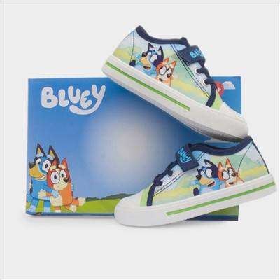 Kids Green Easy Fasten Canvas