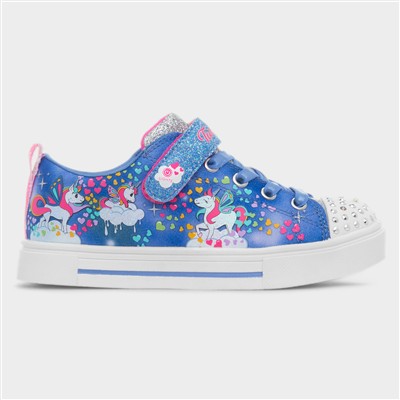 Twinkle Unicorn Girls Light-Up Trainer